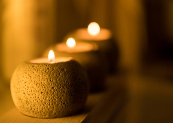 Kerzen – Massage